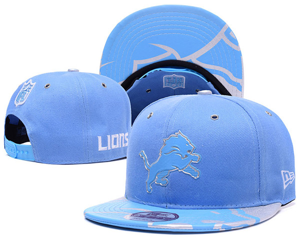 Detroit Lions Stitched Snapback Hats 059